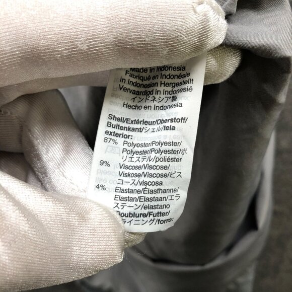 J. Crew Sidewalk Skirt Womens 6 Gray Mini Pull On Lined Formal - Picture 10 of 10